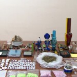 Наркотические средства и психотропные вещества, изъятые сотрудниками Азербайджанской таможни.