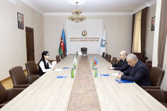 Новоназначенный директор Европейского РОИР с официальным визитом посетил Таможенную службу Азербайджана