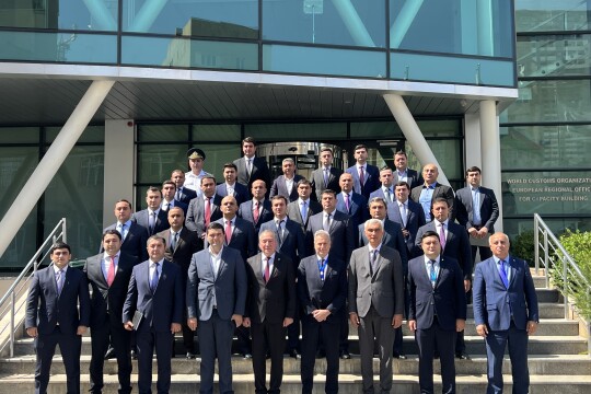 CARICC Representatives Enhance Customs Knowledge in Azerbaijan