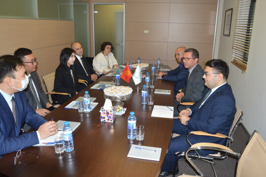 Delegation from Kyrgyzstan at ROCB Europe for Consultation on Further Cooperation