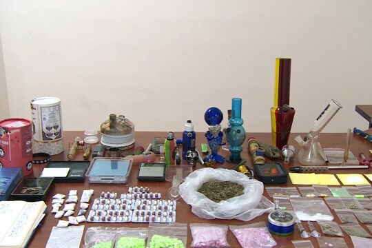 Drugs and Psychotropic Substances Seized by Azerbaijan Customs