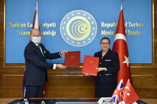 Turkey and the United Kingdom Sign Free Trade Agreement