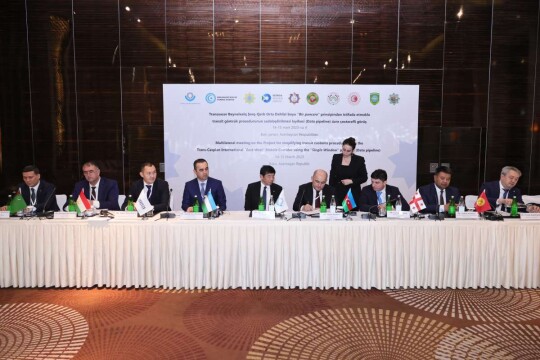 Multilateral meeting on the project for simplifying transit customs procedure has been held